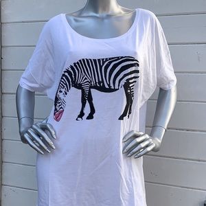 South Parade zebra tee